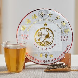 2018 Fu Jin One-Star Raw Pu Erh Tea Cake