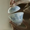 Blue Floral Gaiwan