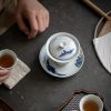 Ancient Green Serenity Sancai Gaiwan – Fisherman's Tale