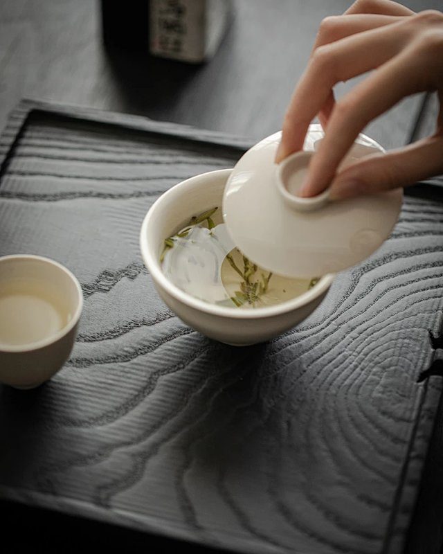 Grass & Wood Ash Harmony Gaiwan