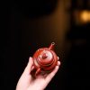 Handcrafted Jianliu Dezong Yixing Zisha Teapot-4