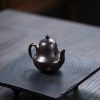 Handmade Gold-Flecked Wuhui Siting Yixing Zisha Teapot (4)