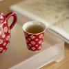 Lang Red Pipa Pattern Tea Cup