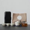 Portable White Porcelain Travel Tea Set-1