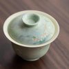 Hand-painted Wen Xin Orchid Gaiwan-5