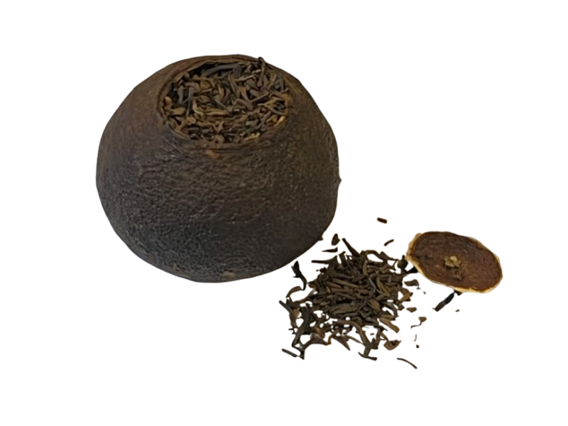 2024-Gan Pu Tea(Tangerine Ripe Pu Erh Tea)