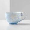 Blue Ice Crystal Tea Cup - Coffee Cup - Couple Cup 180ml