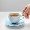 Blue Ice Crystal Tea Cup - Coffee Cup - Couple Cup