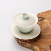 Gourd-Shaped Gaiwan - Gradient Green - 120ml