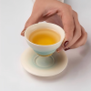 Gourd-Shaped Tea Cup - Gradient Green