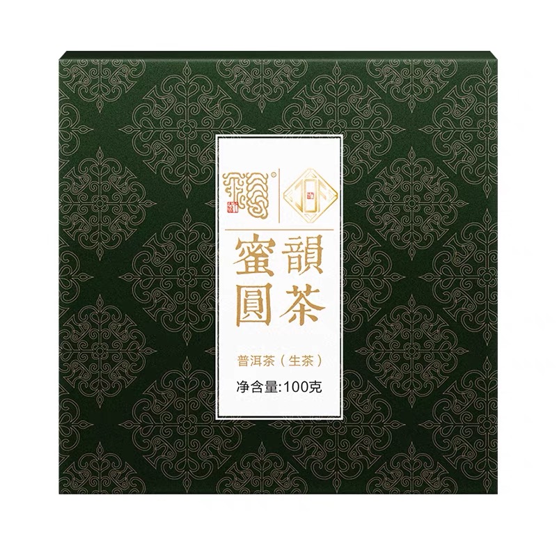 Jin Da Fu 2019 Honey Aroma Raw Pu Erh Tea Cake 100g