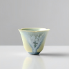 Ocean Bell Tea Cup - Crystallized Glazed Ceramic