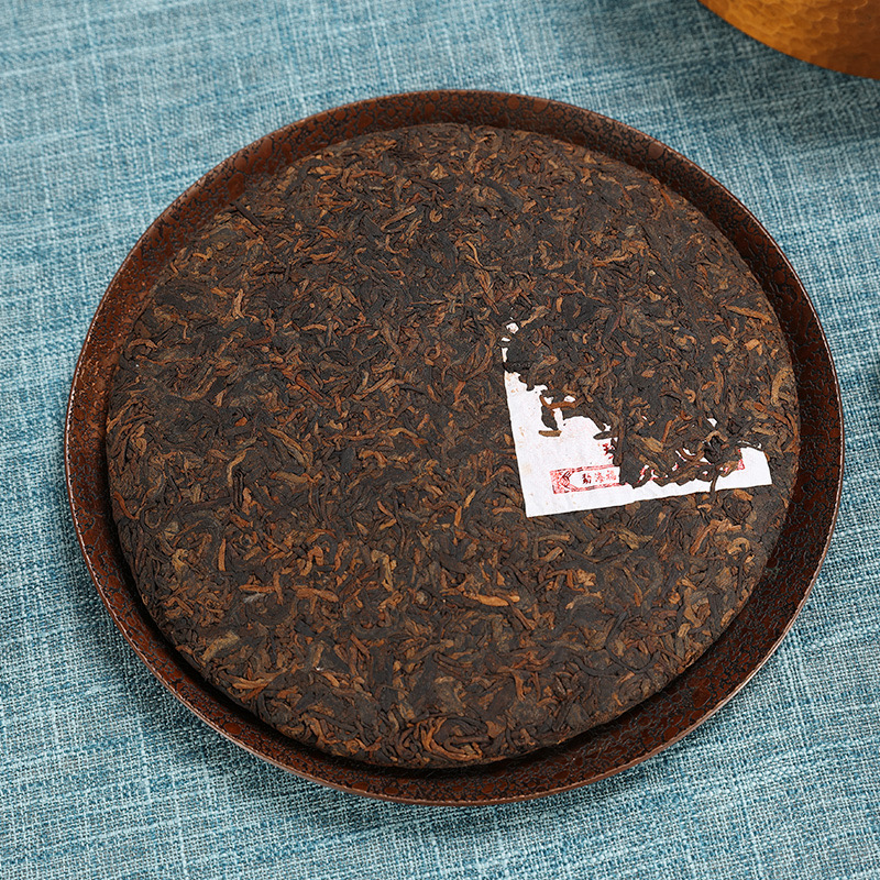 2021 Fu Jin Collection Ripe Pu Erh Tea Cake