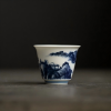 Ancient Green Serenity Teacup – Fisherman's Tale