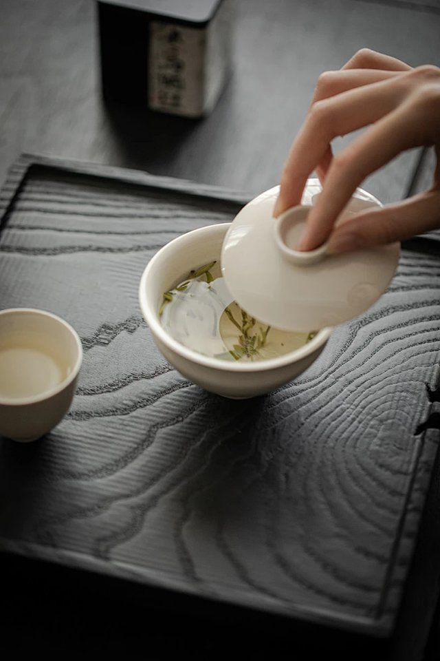 Grass & Wood Ash Harmony Gaiwan