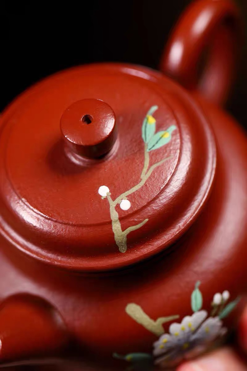 Handcrafted Jianliu Dezong Yixing Zisha Teapot-2