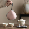 Hand-painted Cherry Blossom Travel Tea Set