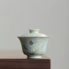 Hand-painted Wen Xin Orchid Gaiwan